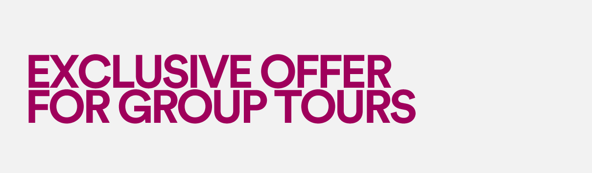 Exclusive Offer for Group Tours